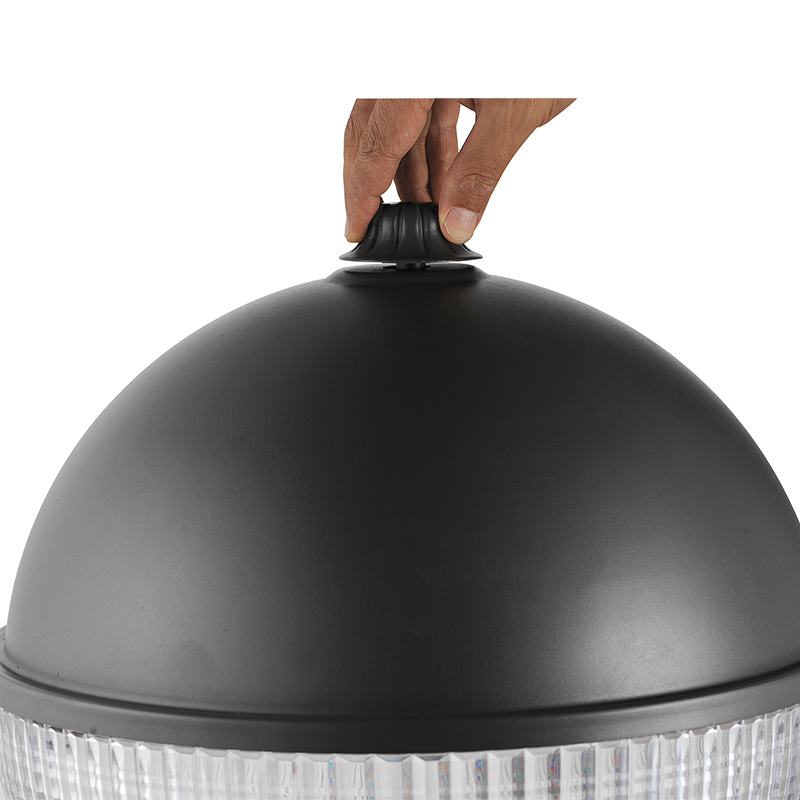 YMLED-6141 চীন প্রস্তুতকারক বল-আকৃতির আরবান এলইডি গার্ডেন ল্যাম্প ডাই-কাস্ট অ্যালুমিনিয়াম বডি