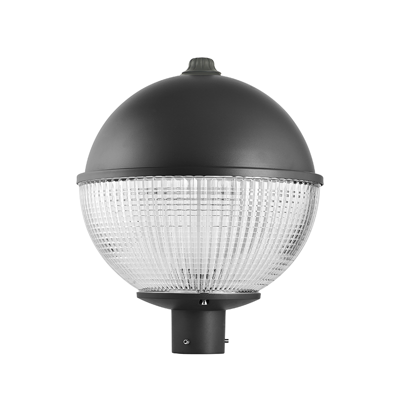 YMLED-6141 চীন প্রস্তুতকারক বল-আকৃতির আরবান এলইডি গার্ডেন ল্যাম্প ডাই-কাস্ট অ্যালুমিনিয়াম বডি