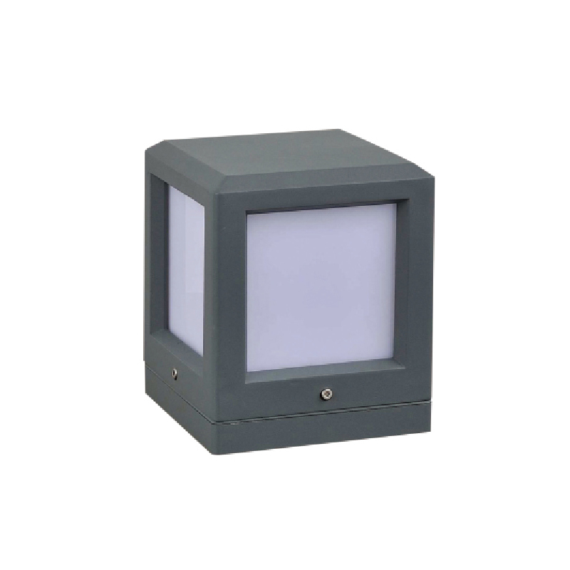 YM-6605 কিউব ক্লাসিক আউটডোর LED ওয়াল লাইট