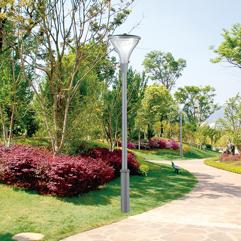 YMLED-6135B উচ্চ আলোকিত LED গার্ডেন লাইট নতুন ডিজাইন পার্ক পোস্ট শীর্ষ আলো