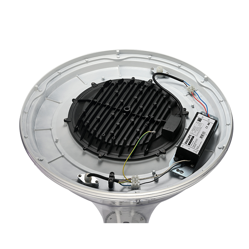 YMLED-6135B উচ্চ আলোকিত LED গার্ডেন লাইট নতুন ডিজাইন পার্ক পোস্ট শীর্ষ আলো