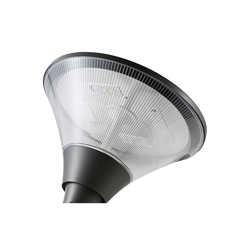 YMLED-6116 LED টপ পোস্ট ফিক্সচার ডাই-কাস্ট অ্যালুমিনিয়াম বডি ল্যান্ডস্কেপ LED গার্ডেন ল্যাম্প