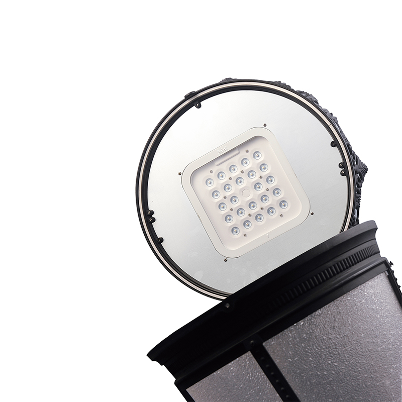 YMLED-6125 ক্লাসিক্যাল ইউরোপ অ্যালুমিনিয়াম LED পোস্ট টপ লাইট