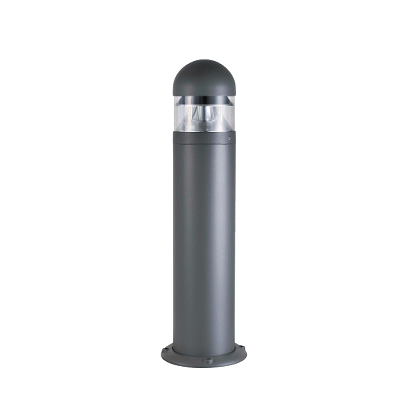 YMLED-6201A ক্লাসিক এলইডি গার্ডেন বোলার্ড অ্যালুমিনিয়াম অ্যালয় বডি IP65 রেটযুক্ত E27 ল্যাম্পহোল্ডার