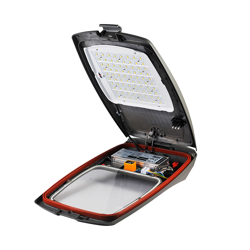 YMLED-6408L উচ্চ উজ্জ্বলতা ডাই-কাস্টিং অ্যালুমিনিয়াম টেম্পারড গ্লাস কভার LED স্ট্রিট লাইট