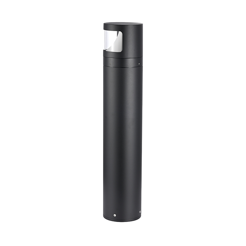 YMLED-6240 180 ডিগ্রি লাইটিং এলইডি গার্ডেন বোলার্ড লাইট নতুন ডিজাইন অ্যালুমিনিয়াম IP65