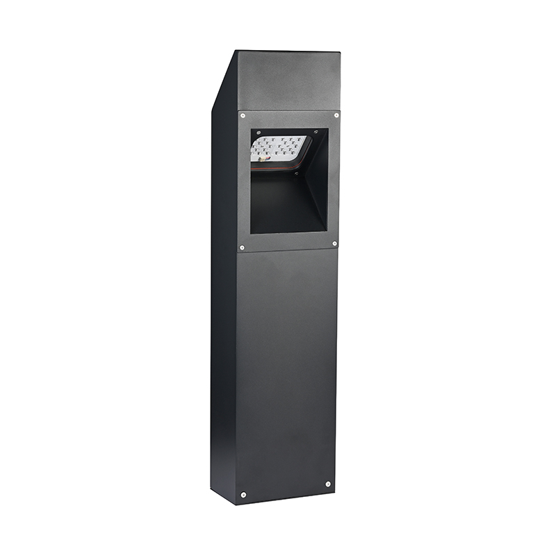 YMLED-6246 নতুন আয়তক্ষেত্রাকার আউটডোর LED বোলার্ড লন আলো